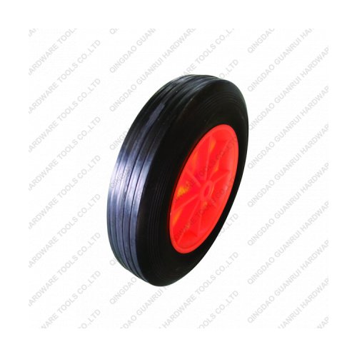 6inch rubber solid wheel